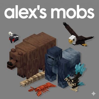 Alex's Mobs (NeoForge) logo