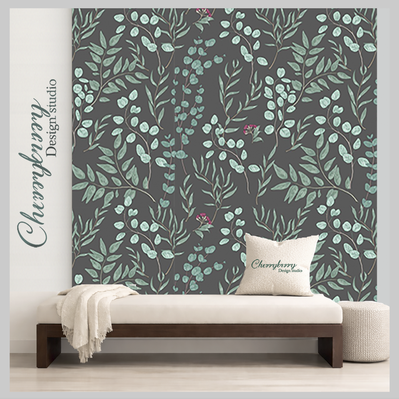 Collection of twigs and leaves 1 logo