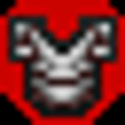 Amazing Netherite armor logo