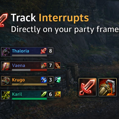InterruptTrack — Group Utility Tracker logo