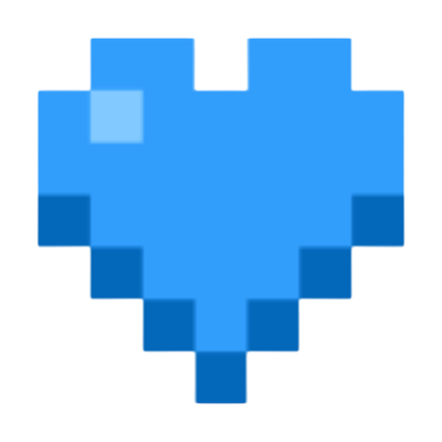 Redesigned Blue Hearts