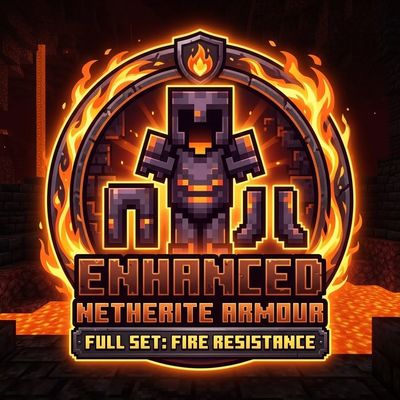 Enhanced Netherite Armour