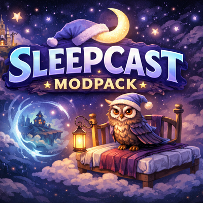 SleepCast Modpack logo
