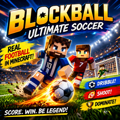 The Dream: Blockball Ultimate Soccer (SnackCraft Update) logo