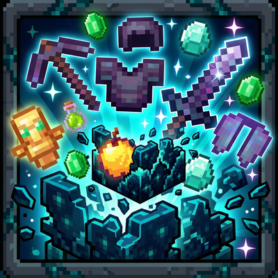 All Sculk Blocks Drop OP Loot