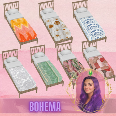 Bohema Bed Set Single logo