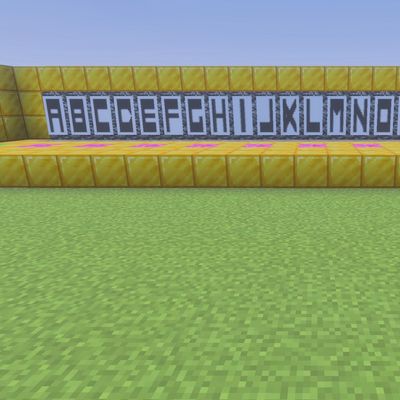 Alphabet Banner Tutorial Map