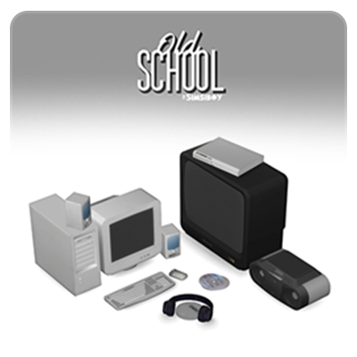 Old School (Custom Content kit) logo