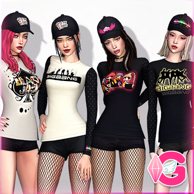 Kpop Outfit Set – 2NE1 × BIGBANG K-Pop FanGirl Clothing (Remastered 2026) logo