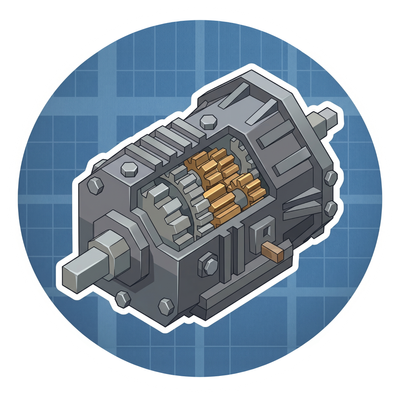 Create: Train Transmission [VS] logo
