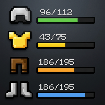 Armor HUD Durability Bars logo