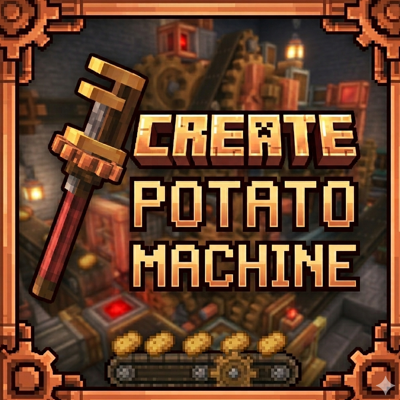 Create Potato Machine logo