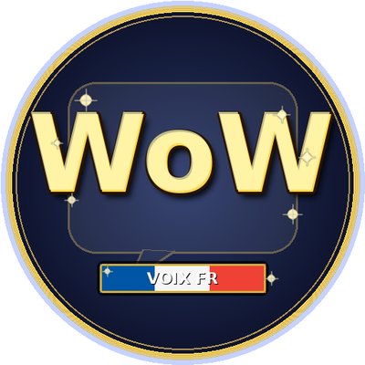 VoiceOver ( doublage voix ) FR Wow CORE logo