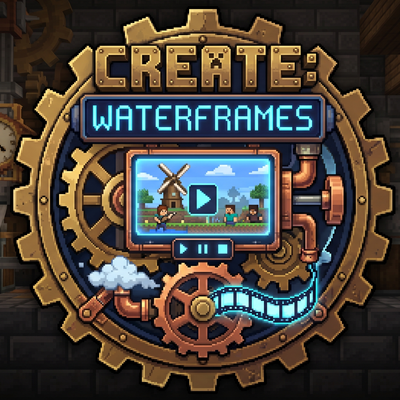 Create: WaterFrames logo