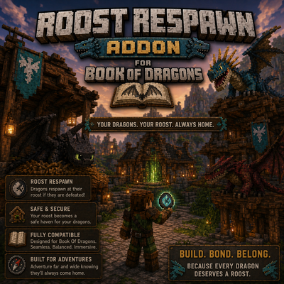 Roost Respawn: Book Of Dragons Addon logo
