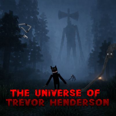 The universe of Trevor Henderson Ultimate version logo