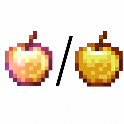 easy golden apple craft [FORGE]