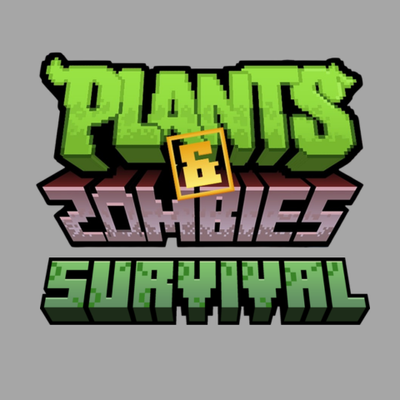 Plants and Zombies SURVIVAL logo
