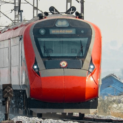[MTR3/4] Vande Bharat (Train 18) - Saffron Livery