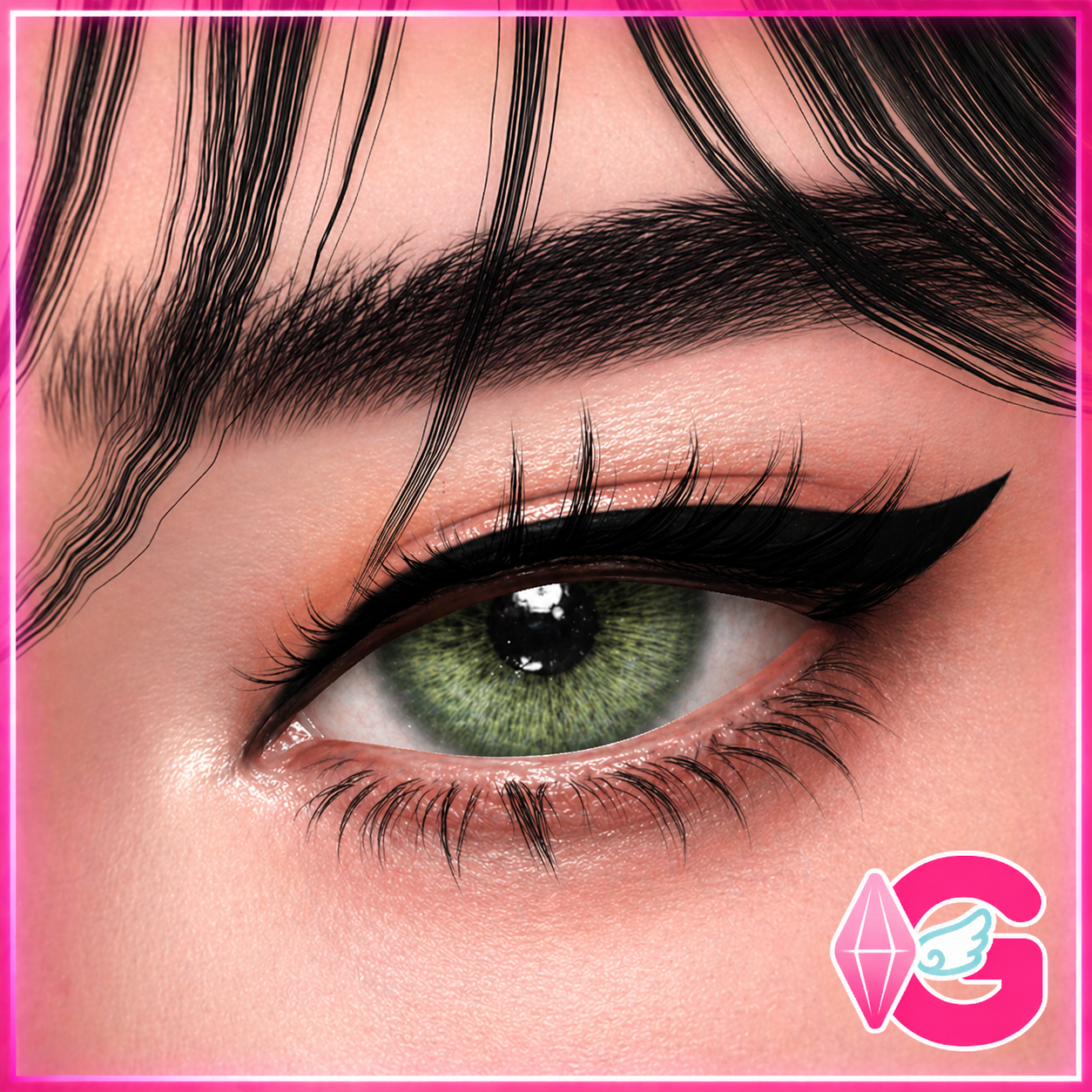 Cat Eyeliner • EL01 (Female) – Soft Winged Makeup logo