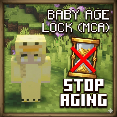BabyLock – Villager Age Freeze (MCA Addon) logo
