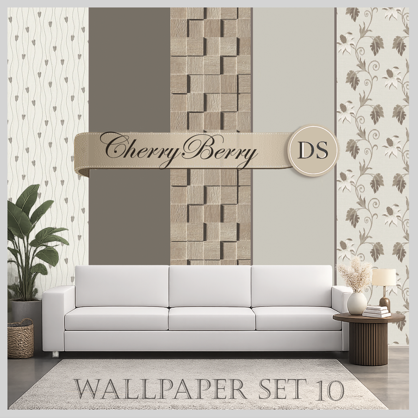 Wallpaper. Set 10 logo