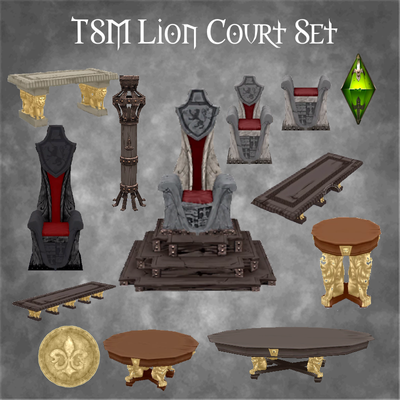 TSM Lion's Court Set logo