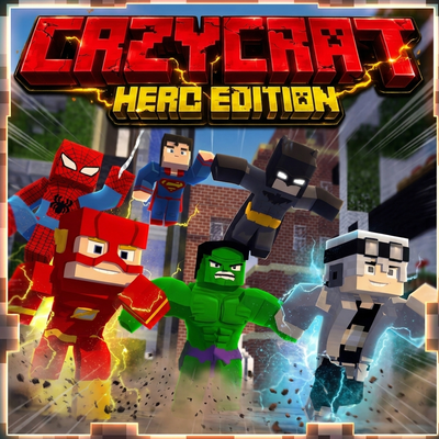 HeroCraft - CrazyCraft Style logo