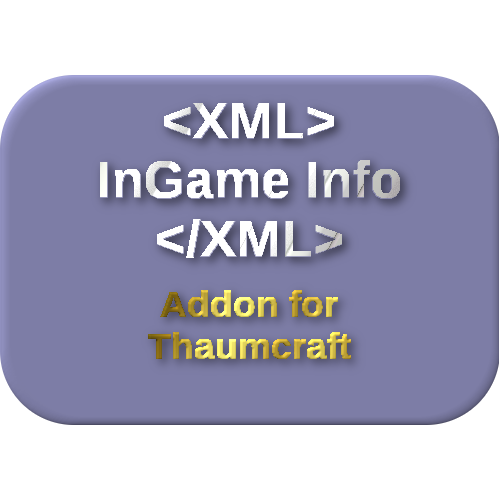 InGame Info XML Addon - Thaumcraft logo