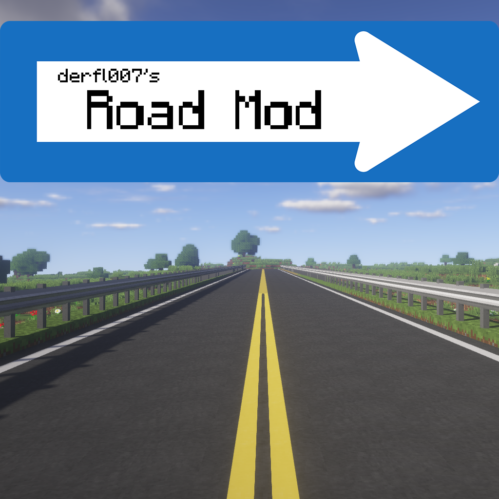 Roadblocks Mod 1.7.10 (Create Actual Roads in Game) 