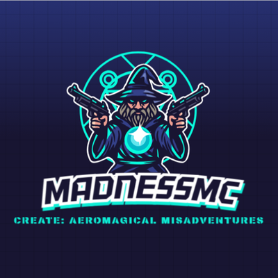 MadnessSMP - Aeromagical Misadventures logo