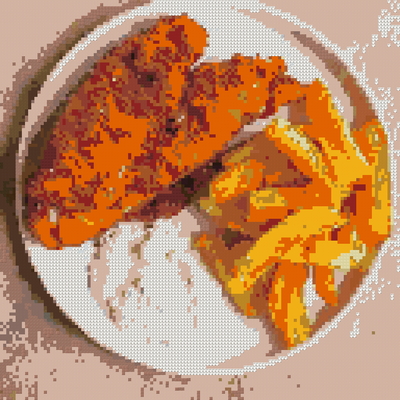 Fish and Chips  logo