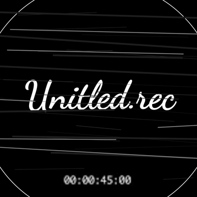 (broken) Unitled.rec (Found Footage Horror) logo