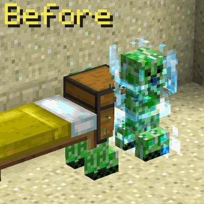 Charged Creeper Render Fix
