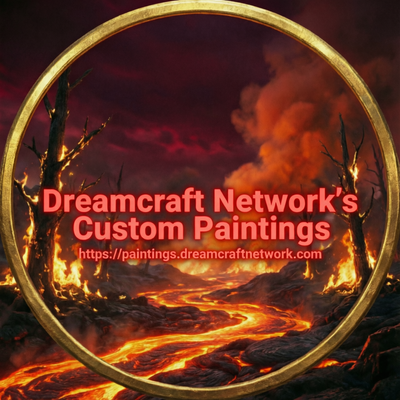 Dreamcraft Network's Custom Paintings logo