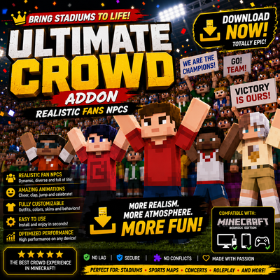 Ultimate Crowd – Realistic Fans NPCs | EL SANDO