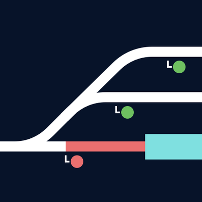 Create Track Map: Fork² logo