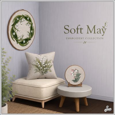 Soft May Embroidery Collection logo