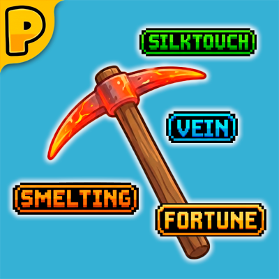 HyperPickaxes (Auto-repair, vein mining, smelting...)
