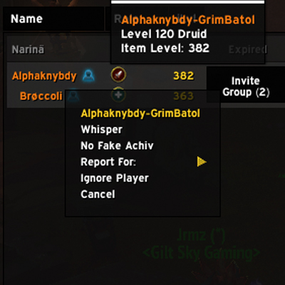 Wow Fake Achievement Addon