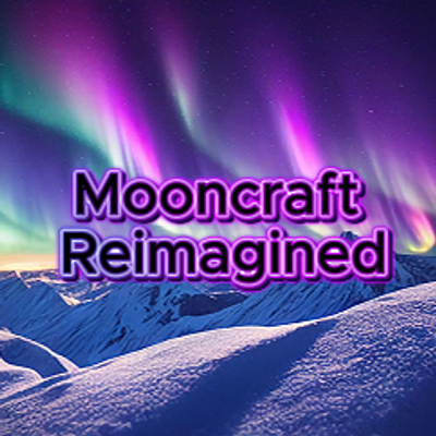 Mooncraft Reimagined logo