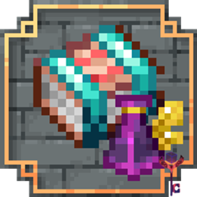 Daily Boss X Iron's Spells 'n Spellbooks logo