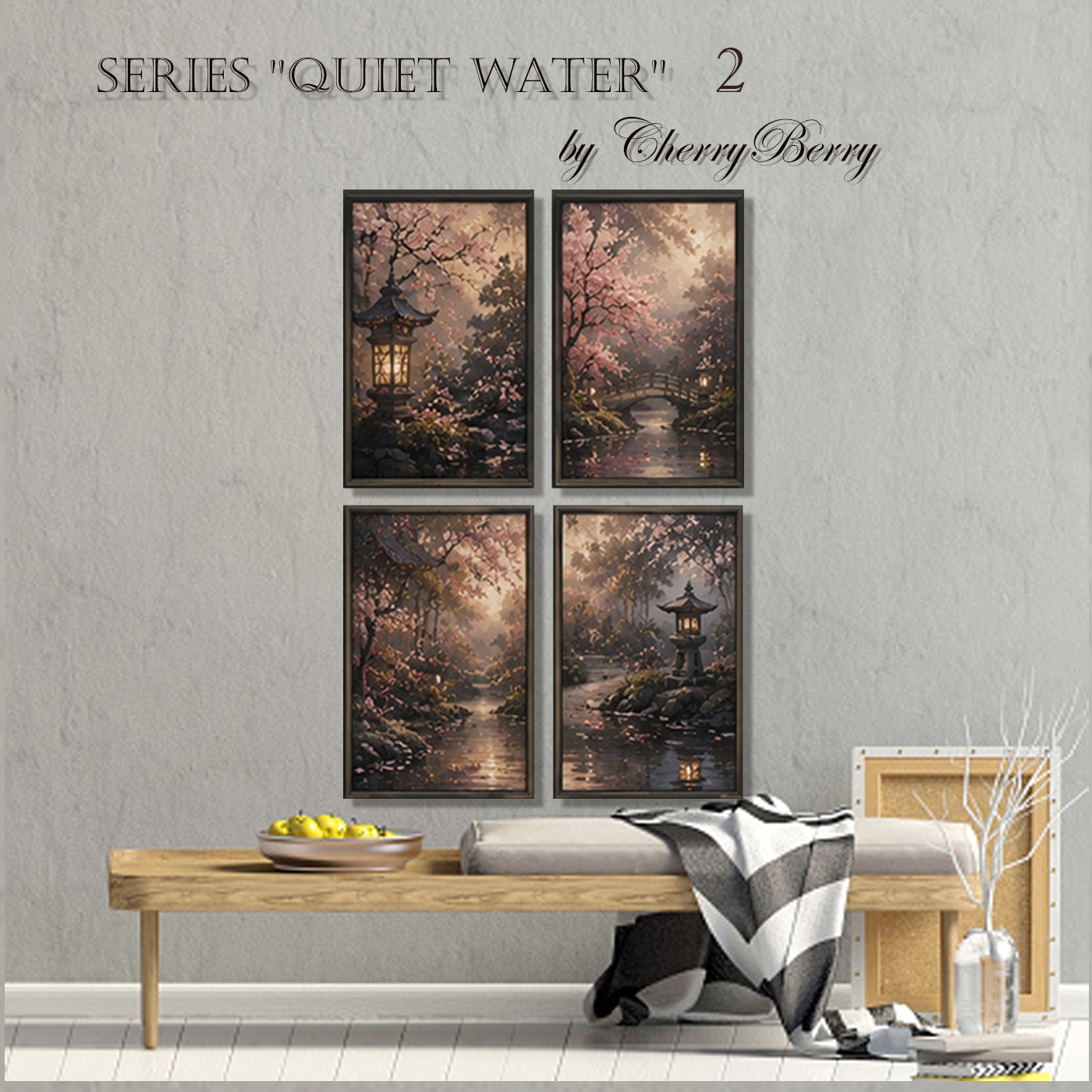 Series "Quiet water" 1/2 logo