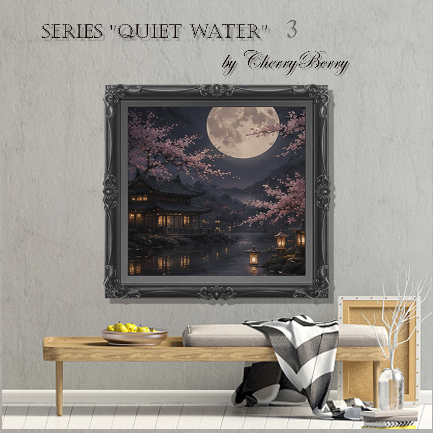 Series "Quiet water" 1/3 logo