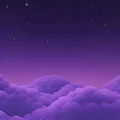 Purple Clouds Sky Overlay