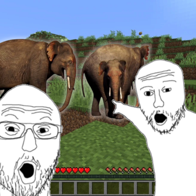 Elephant Green Screen Meme Jumpscare logo