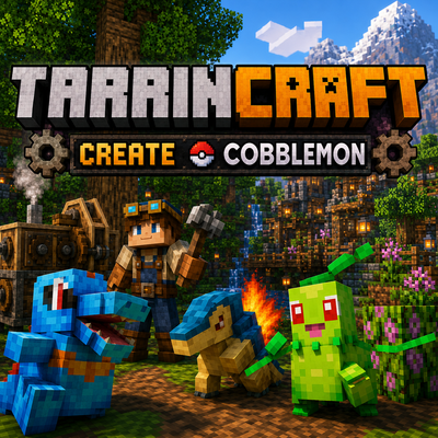 Tarrincraft [Create x Cobblemon] logo