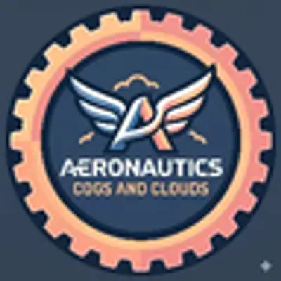 Aeronautics - Cogs & Clouds logo