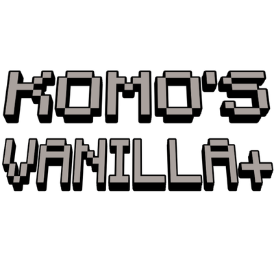 Komo's Vanilla+ logo