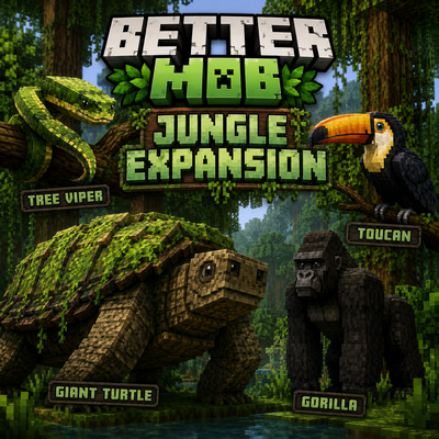 better mob : jungle expansion logo